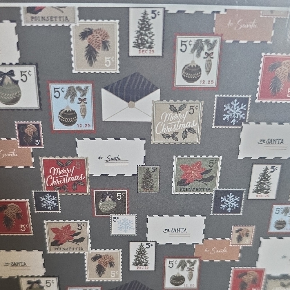 Hearth & Hand 800 Piece Christmas Stamp Puzzle, New In Box, Ages 10+ - Picture 8 of 10